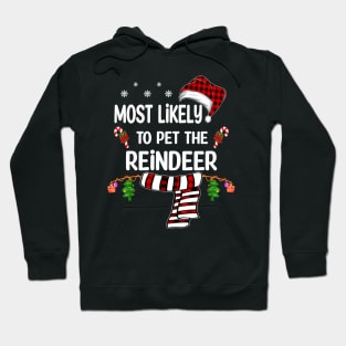 christmas pajamas - most likely christmas pajamas Hoodie